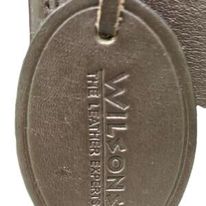 Brown wilsons leather experts bag